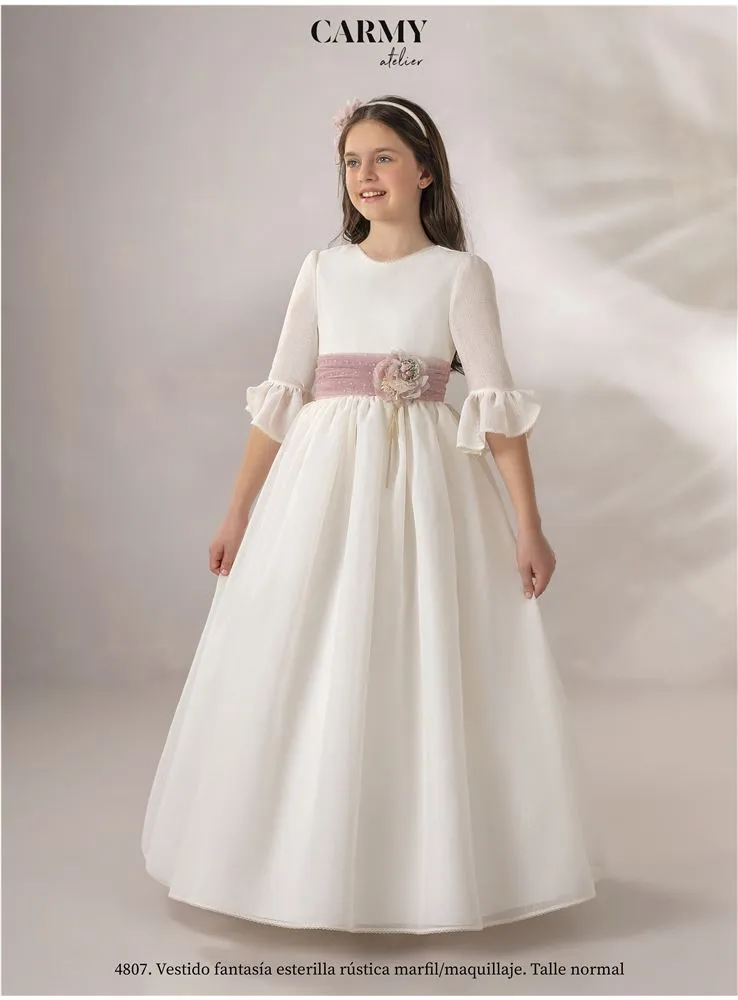 4807 VEST. COMUNION ESTERILLA RUSTICA