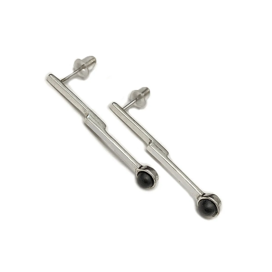 Aretes Paleta Plata Chico