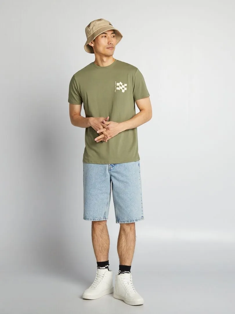 CAMISETA ESTAMPADA  KAKI
