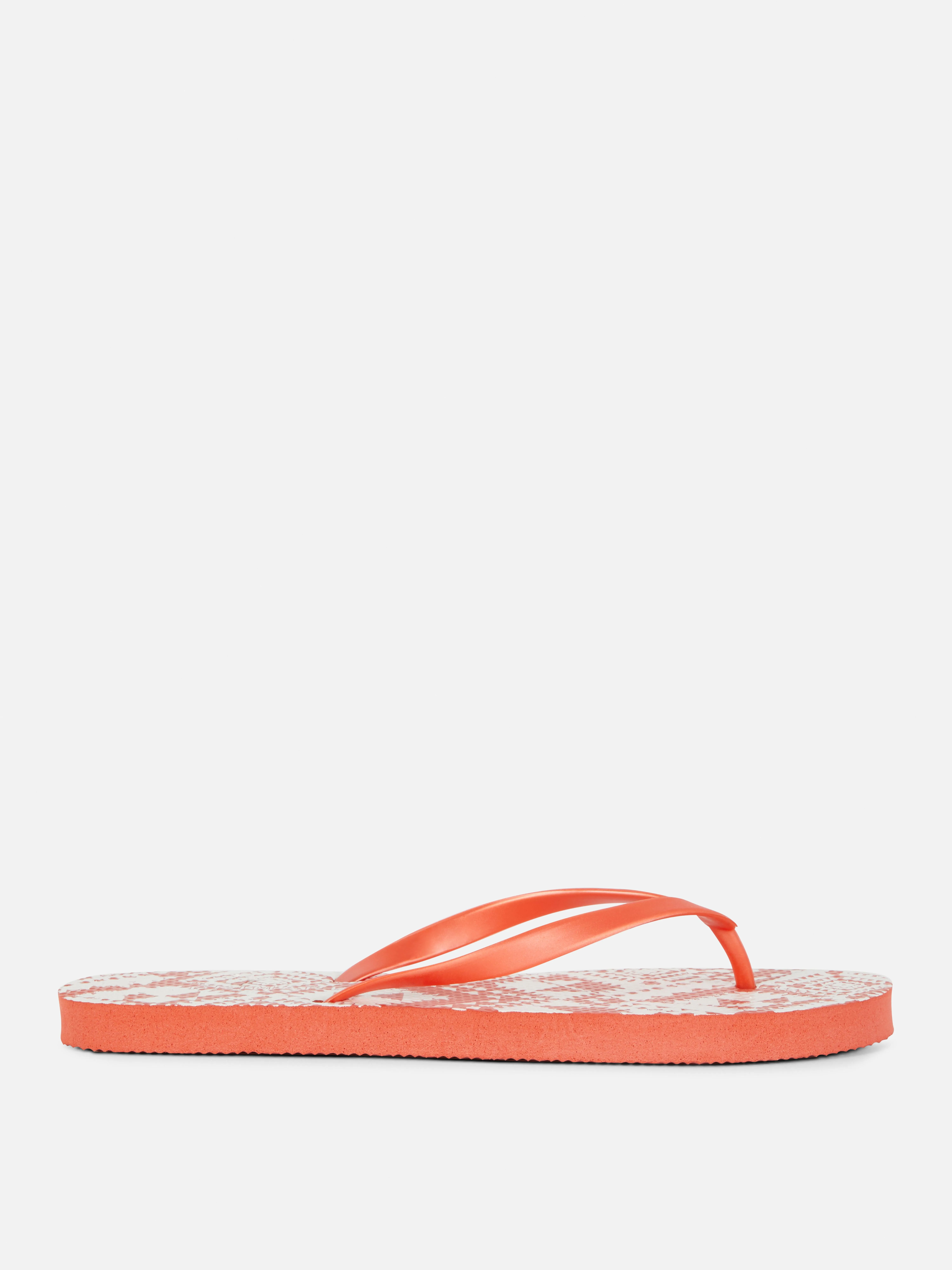 Chanclas estampadas
