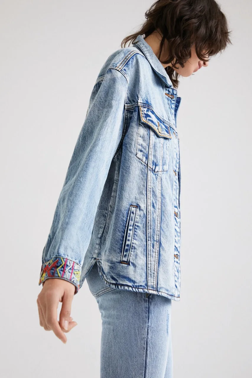 Chaqueta Parche Etnico Dama Desigual 22SWED24