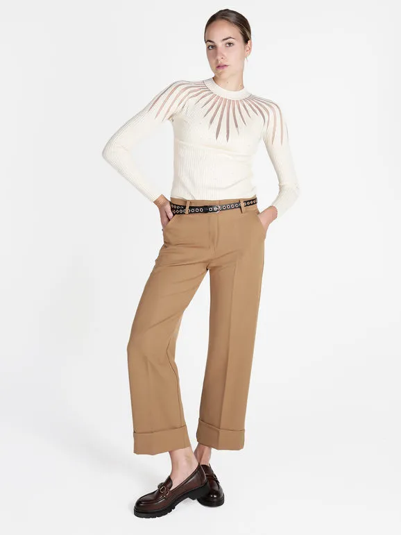 Frenetika Pantalón ancho clásico de mujer.