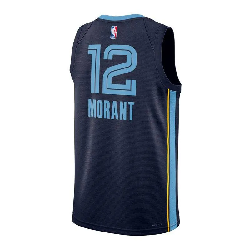 JA MORANT MEMPHIS GRIZZLIES ICON EDITION SWINGMAN JERSEY