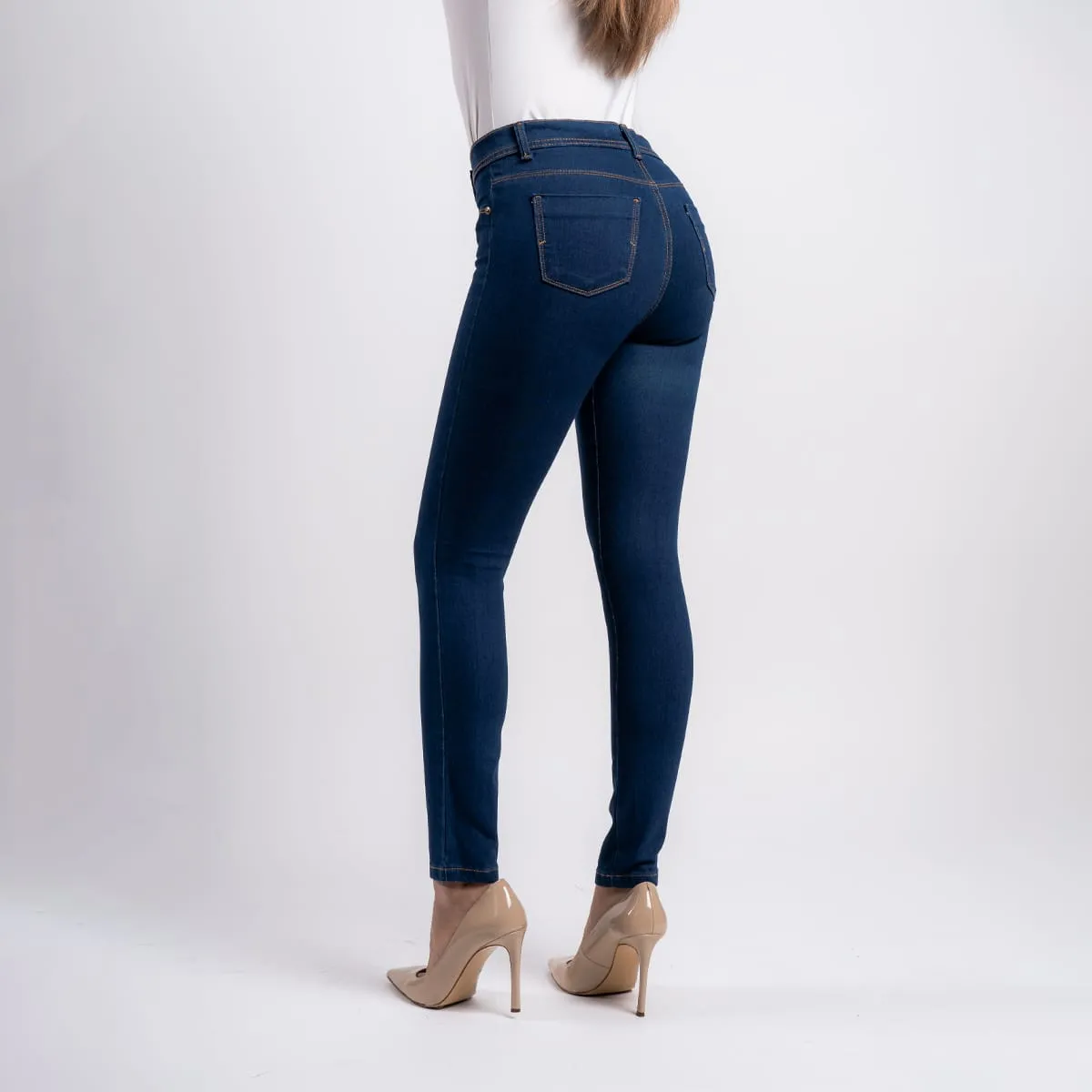 Jean Denim Basico Skinny Camy