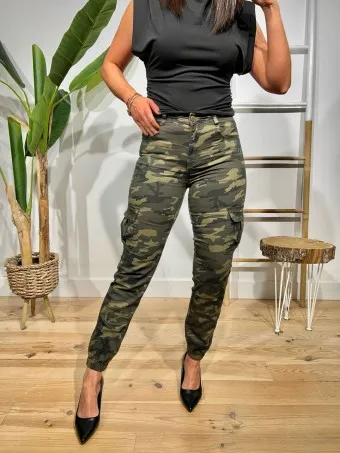 Jogger Cargo Camuflaje WARLINGTON