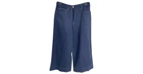 KENZO Pantalón T.fr 42 Algodón Azul marino 