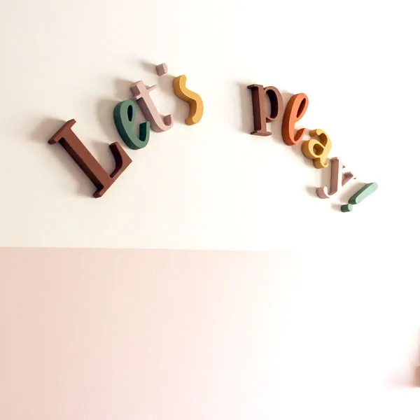 Letras de Pared – Let’s Play!
