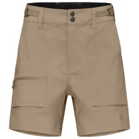 Pantalón corto de trekking Norrona Femund Light Cotton Short W Winter Twig