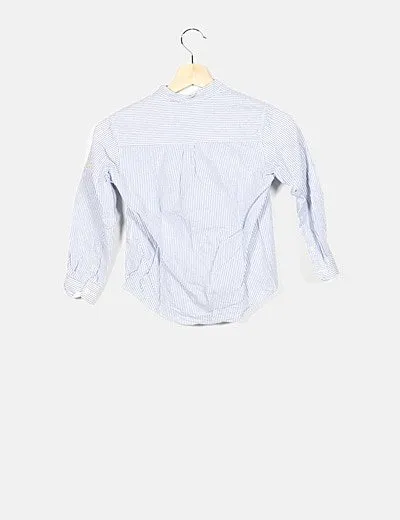 Sfera Camisa bicolor estampado rayas