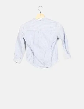 Sfera Camisa bicolor estampado rayas