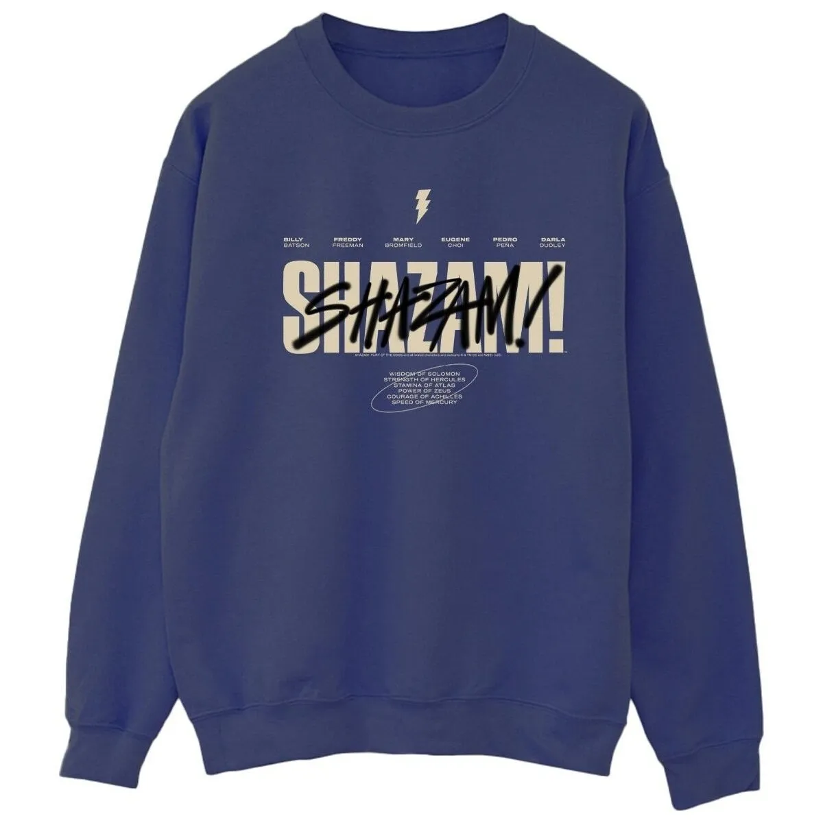 Shazam Fury Of The Gods Vandalised Logo
