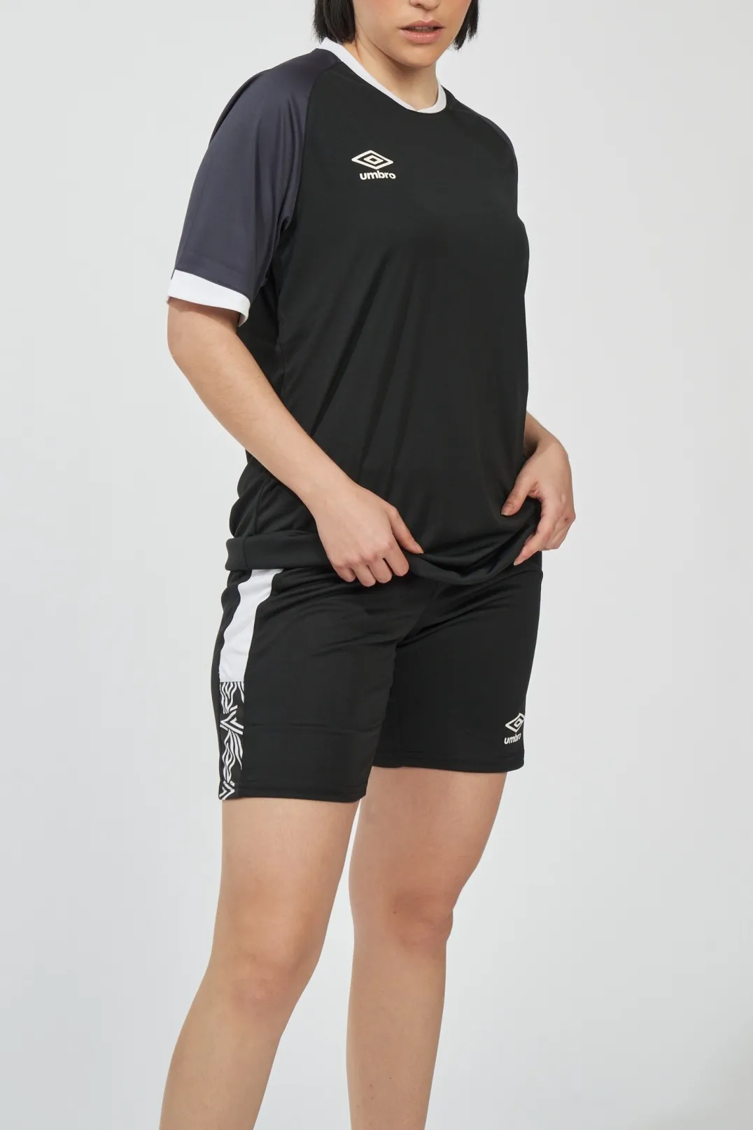 Short Umbro Rose Black / White