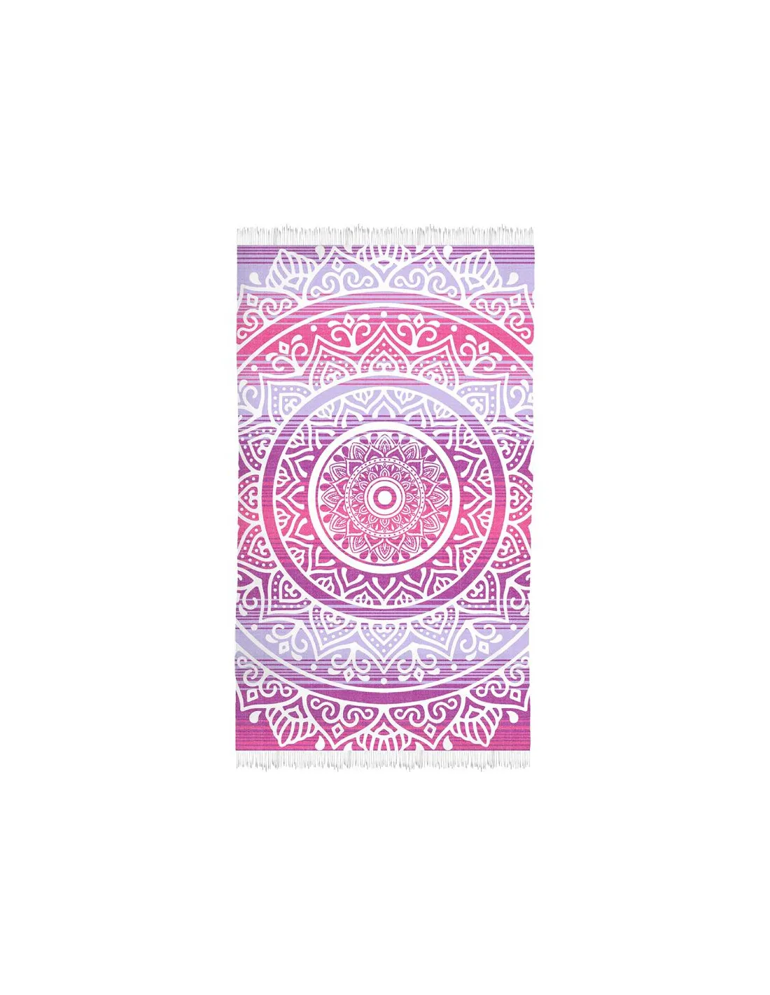 Toalla Fouta Rizo Secaneta 95 X 160 Karina Rosa