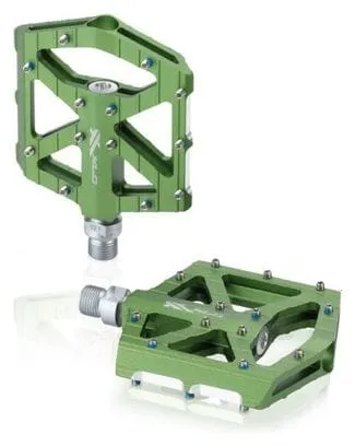 XLC PAR DE PEDALES PLANOS XLC PDM12 VERDE