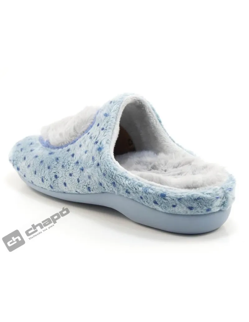 Zapatilla De Casa Turquesa GarzÓn Zapatillas 7329.275