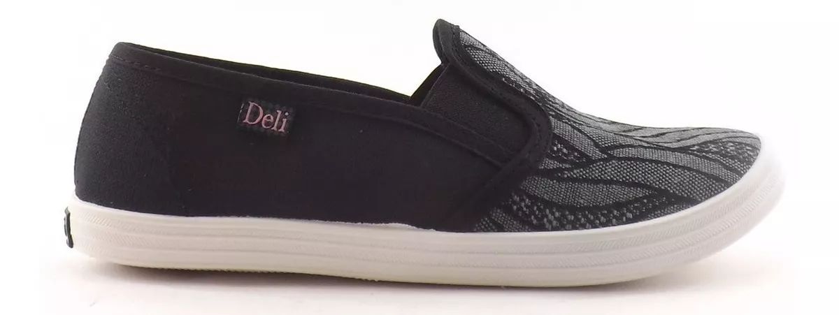 Zapatillas Panchas Dama Mujer Deli Tela Lona 490 Parg
