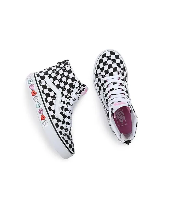 ZAPATILLAS VANS UY SK8HI ZIP CANDY HEARTS (48 AñOS)